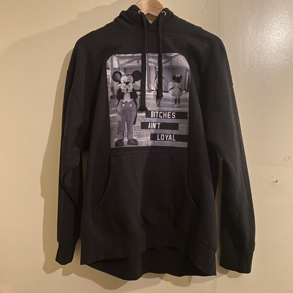 [RARE] "BItches Ain't Loyal" Mickey Mouse Hoodie